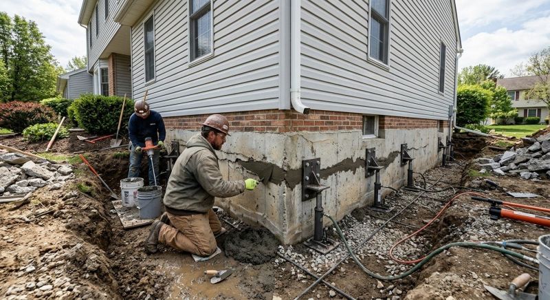 Basement Foundation Repair in Delray Beach, FL