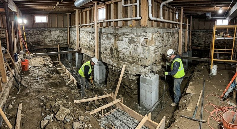 Basement Underpinning in Delray Beach, FL