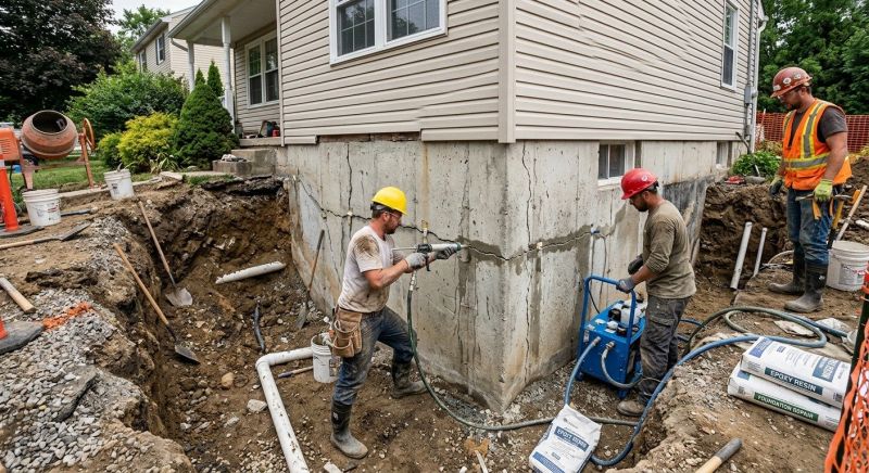 Cracked Foundation Repair in Deerfield Beach, FL