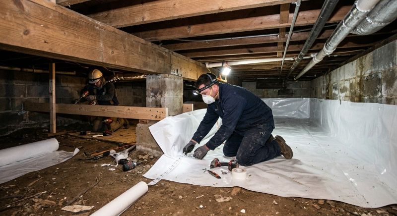 Crawl Space Leveling in Delray Beach, FL