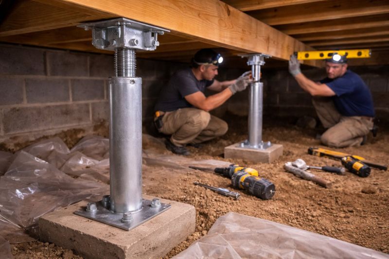 Crawlspace Structural Repair in Delray Beach, FL