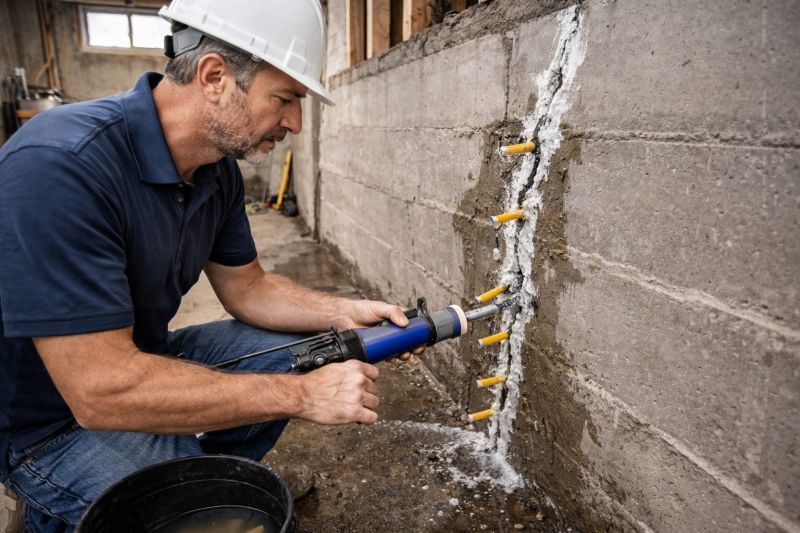 Foundation Crack Sealing in Delray Beach, FL