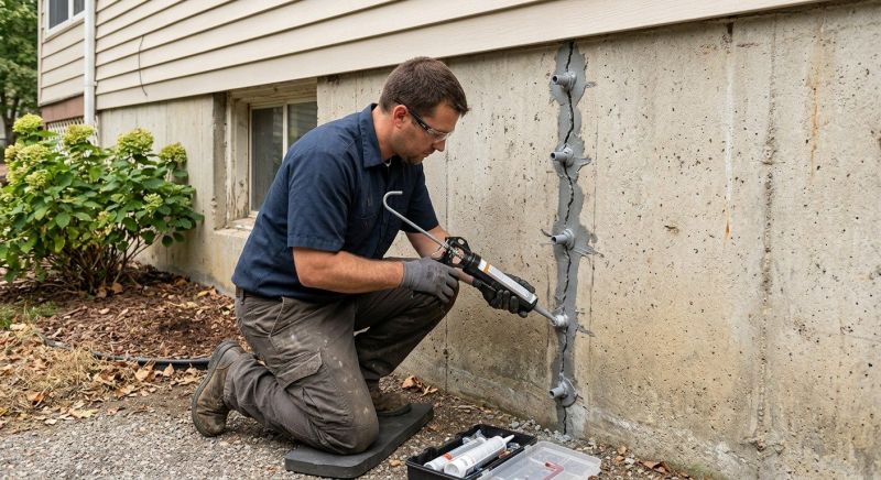 Foundation Crack Sealing in Delray Beach, FL