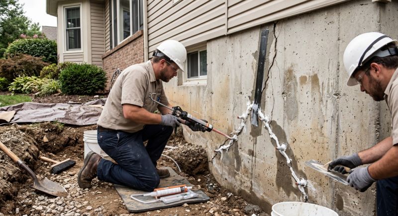 Foundation Cracks Repair in Delray Beach, FL