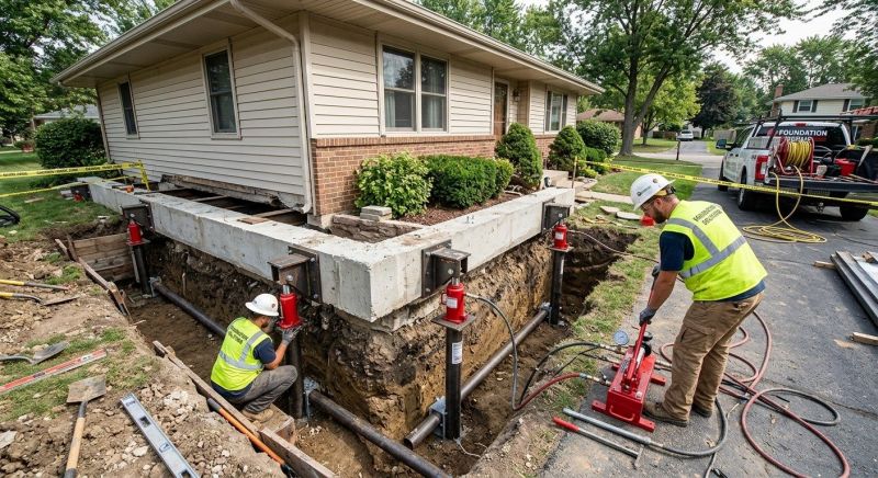 Foundation Jacking in Palm Beach County, FL