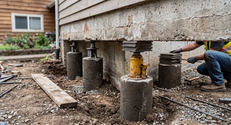 Foundation Pier Leveling in Delray Beach, FL