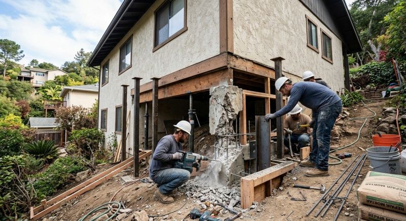 Foundation Underpinning in Delray Beach, FL