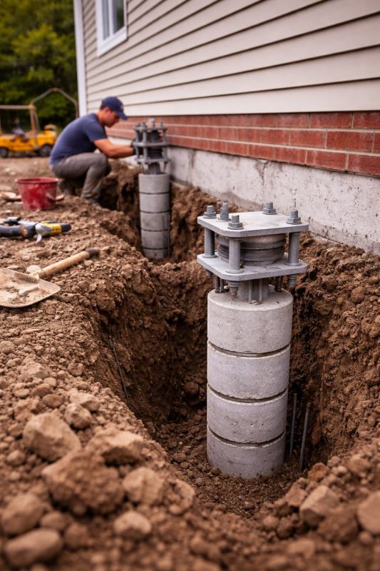 Helical Piers Installation in Delray Beach, FL