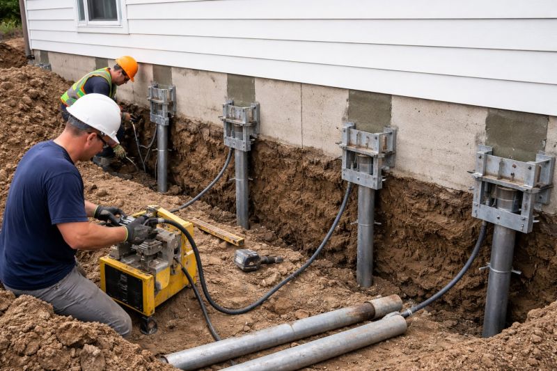 Helical Piers Installation in Delray Beach, FL