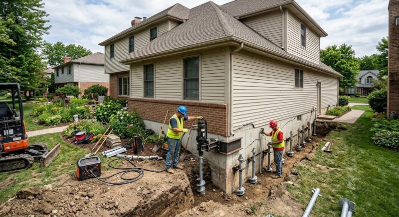 Helical Pile Installation in Delray Beach, FL