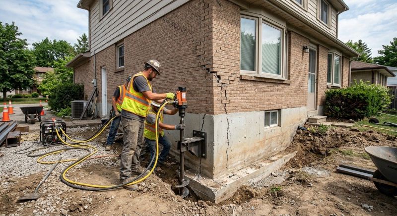 Settling Foundation Service in Delray Beach, FL