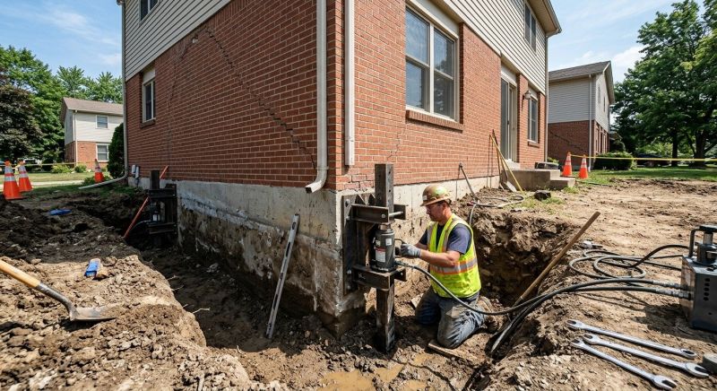 Sinking Foundation Repair in Deerfield Beach, FL
