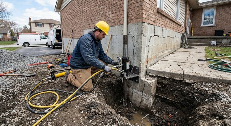 Sinking Foundation Repair in Delray Beach, FL